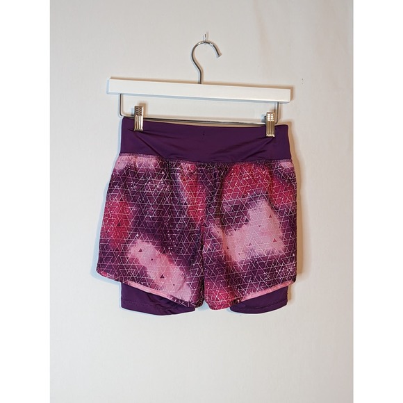 Danskin now purple pink athletic workout running short womens extra small xs 0-2 - Picture 4 of 6